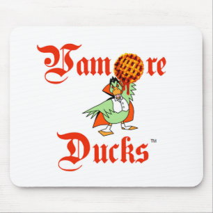Alfombrilla De Ratón El vampiro Ducks el logotipo Mousepad