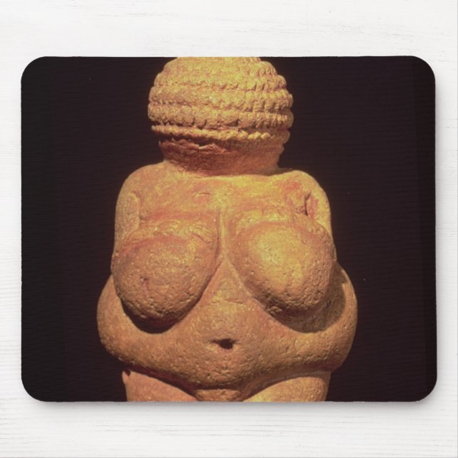 Alfombrilla De Ratón El Venus de Willendorf, símbolo de fertilidad (Frente)