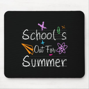 Alfombrilla De Ratón El Verano De Las Escuelas Feliz Día Pasado De Los 