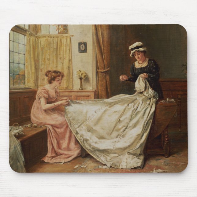 Alfombrilla De Ratón El vestido de boda (Frente)