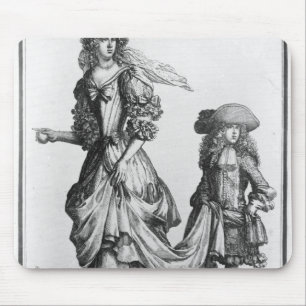 Alfombrilla De Ratón El vestido de la ciudad del verano, 1678