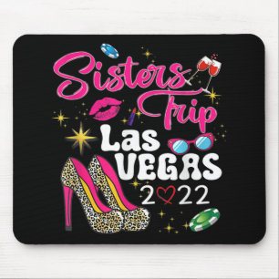 Alfombrilla De Ratón El viaje de las hermanas de Las Vegas 2022 a diver