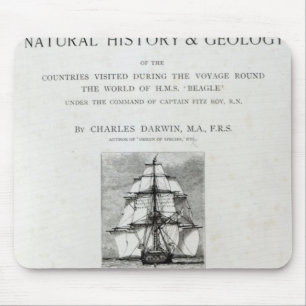 Alfombrilla De Ratón El viaje del beagle