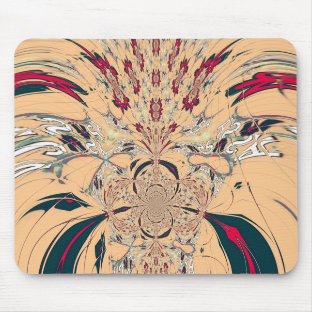 Alfombrilla De Ratón El vibrante Kaleidoscope africano: Un delicioso vi (Frente)