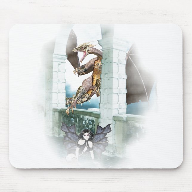 Alfombrilla De Ratón El Viñette de Lair del Dragón (Frente)