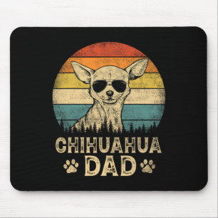 Alfombrilla De Ratón El vintage Chihuahua Dad Dog ama al padre #39;s Da