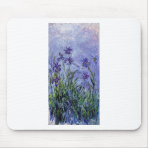 Alfombrilla De Ratón el vintage florece lilac-irises-1917 monet.