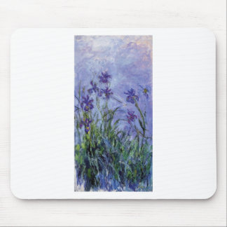 Alfombrilla De Ratón el vintage florece lilac-irises-1917 monet.