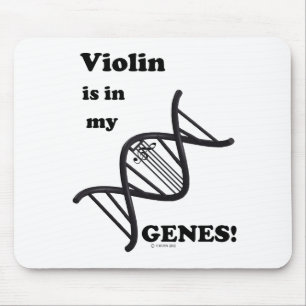Alfombrilla De Ratón El Violín Está En Mis Genes