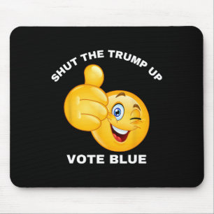 Alfombrilla De Ratón El voto de Trump en azul vuelve a elegir al presid