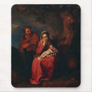 Alfombrilla De Ratón El vuelo a Egipto por Abraham Bloemaert 