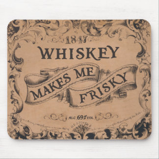 Alfombrilla De Ratón El whisky me hace juguetón