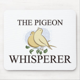Alfombrilla De Ratón El Whisperer de la paloma