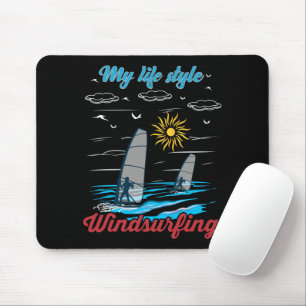 Alfombrilla De Ratón El Windsurf es mi estilo de vida