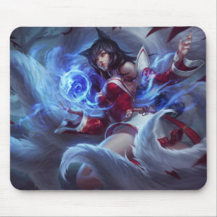 Alfombrilla De Ratón El Zorro de Nueve Colas   Personalizable Mousepad