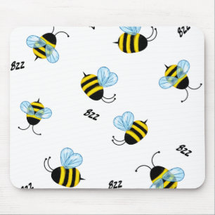 Alfombrilla De Ratón El zumbido ocupado manosea las abejas Mousepad