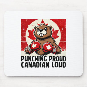 Alfombrilla De Ratón Elbows Up Canada Canada Counter Tarifas Beaver B