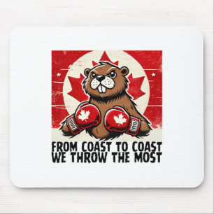 Alfombrilla De Ratón Elbows Up Canada Canada Counter Tarifas Beaver B