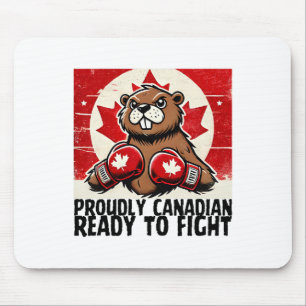 Alfombrilla De Ratón Elbows Up Canada Canada Counter Tarifas Beaver B
