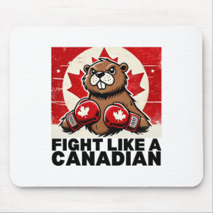 Alfombrilla De Ratón Elbows Up Canada Canada Counter Tarifas Beaver B