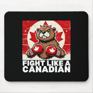 Alfombrilla De Ratón Elbows Up Canada Canada Counter Tarifas Beaver B