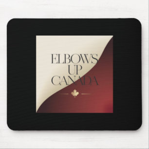 Alfombrilla De Ratón Elbows Up Canada Pegatina9