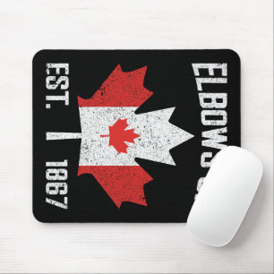 Alfombrilla De Ratón Elbows Up Canada True North Strong Orud Canadian