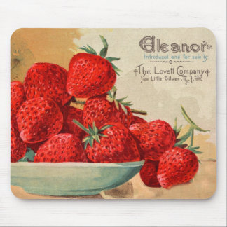 Alfombrilla De Ratón Eleanor Strawberry Seed Packet Mousepad