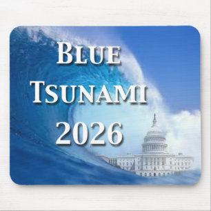 Alfombrilla De Ratón Elección Tsunami Azul 2026