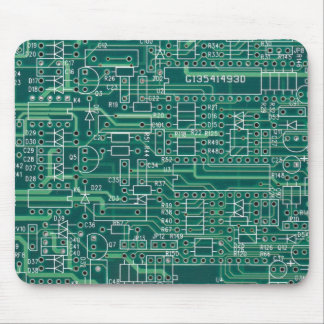 Alfombrilla De Ratón Electric circuit layout