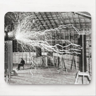 Alfombrilla De Ratón Electricidad de Nikola Tesla