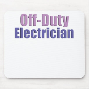 Alfombrilla De Ratón Electricista fuera de servicio