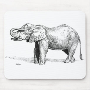 Alfombrilla De Ratón Elefante