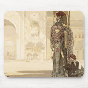 Alfombrilla De Ratón Elefante ceremonial, "del libro de la selva" por