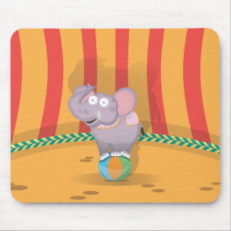 Alfombrilla De Ratón Elefante Circus