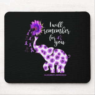Alfombrilla De Ratón Elefante de Conciencia Tu Batalla Es Mi Regalo de