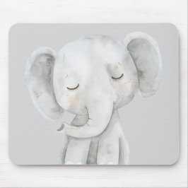 Alfombrilla De Ratón Elefante Gris Bonito