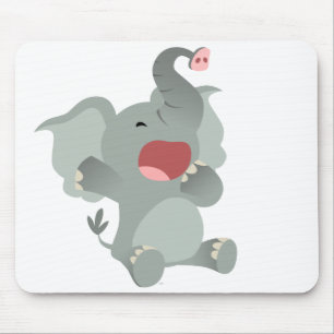 Alfombrilla De Ratón Elefante Mousepad, un Personalizado somnoliento