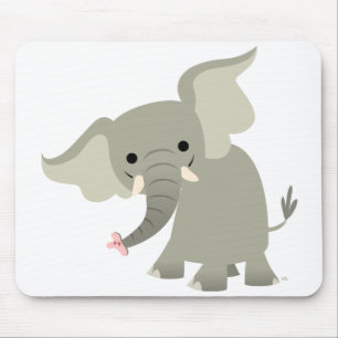 Alfombrilla De Ratón Elefante Personalizado curioso Mousepad
