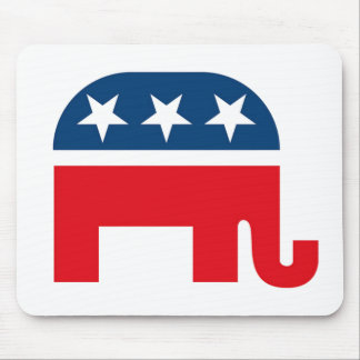 Alfombrilla De Ratón Elefante republicano