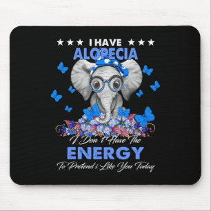 Alfombrilla De Ratón Elefante Tengo Regalos De Concienciación Sobre Alo