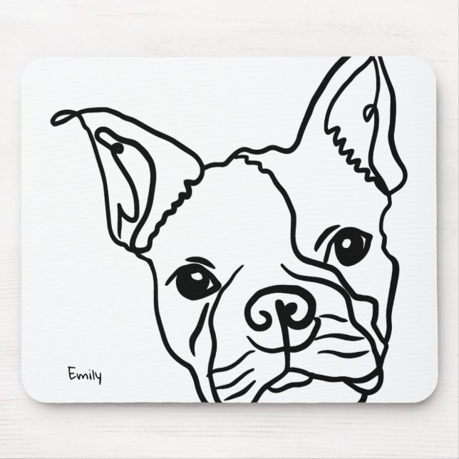 Alfombrilla De Ratón Elegancia francesa (Frente)