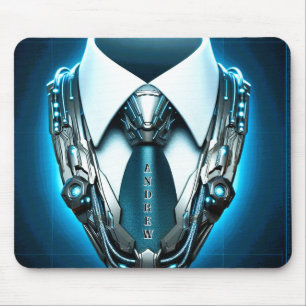 Alfombrilla De Ratón Elegancia futura - Mousepad de corbata para el cue