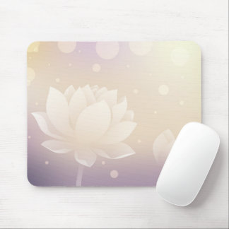 Alfombrilla De Ratón Elegant Lotus Flower Mouse Pad 