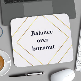 Alfombrilla De Ratón Elegant Neutral Minimalist