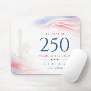 Alfombrilla De Ratón Elegante 250º Día de la Independencia de Estados U