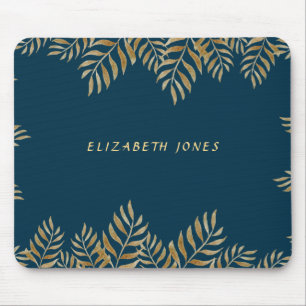 Alfombrilla De Ratón Elegante artista tropical de maquillaje