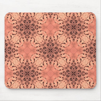 Alfombrilla De Ratón Elegante caleidoscopio de melocotón
