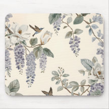 Elegante Chinoiserie Floral y Aves