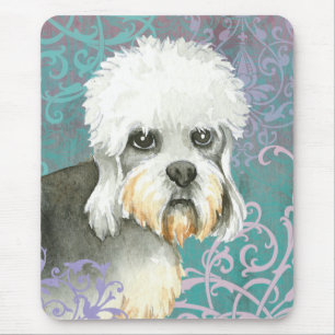 Alfombrilla De Ratón Elegante Dandie Dinmont Terrier